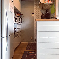 冷蔵庫に壁紙のインテリア実例 Roomclip ルームクリップ