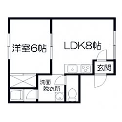 部屋全体/賃貸/間取り図/1LDK/一人暮らしのインテリア実例 - 2015-03-11 10:23:20