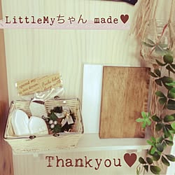 ベッド周り/フェイク仲間☆/賃貸でも楽しく♪/LittleMyちゃんの素敵便♡/ベッド周りではありません…...などのインテリア実例 - 2014-11-17 12:17:02