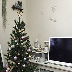 クリスマスツリー/ダイソー/ニトリ/クリスマスのインテリア実例 - 2015-11-20 09:20:24