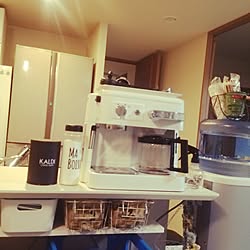 キッチン/デロンギコーヒーメーカーのインテリア実例 - 2017-01-15 00:18:45