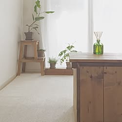 リビング/観葉植物/ナチュラル/IKEA/カフェ風...などのインテリア実例 - 2016-07-20 09:17:57