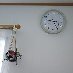 壁/天井/ニトリ/時計のインテリア実例 - 2021-04-08 10:25:49