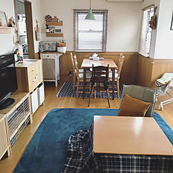 部屋全体/ネイビー/IKEA部/IKEA/中古住宅...などのインテリア実例 - 2017-11-23 10:19:11