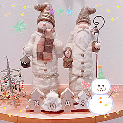 棚/snowman/Xmas飾りのインテリア実例 - 2020-11-29 16:49:02