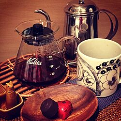 リビング/コーヒーサーバー/アラビア パラティッシ/チョコレート/coffee...などのインテリア実例 - 2016-11-12 05:41:25