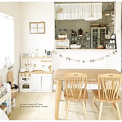 部屋全体/いつもいいねやコメありがとうございます♡/ほっこり*/ナチュラルインテリア/建売住宅...などのインテリア実例 - 2016-12-26 19:21:21