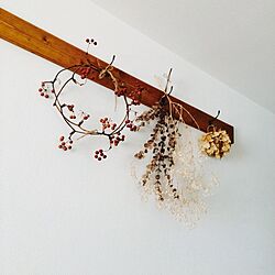 壁/天井/手作り/植物/ドライフラワーのインテリア実例 - 2014-09-28 11:05:07