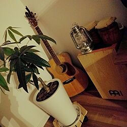 壁/天井/ギター/アコースティックギター/ランタン/ランプ...などのインテリア実例 - 2016-06-19 02:21:12