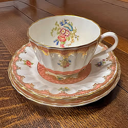 ROYAL WORCESTER/ヴィンテージカップ/ヴィンテージカップ&ソーサートリオ/ロイヤルウースター/机...などのインテリア実例 - 2023-02-25 14:11:39