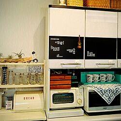 キッチン/せまいおうち/セリア/ニトリ/キッチン棚DIYのインテリア実例 - 2016-08-01 18:22:34