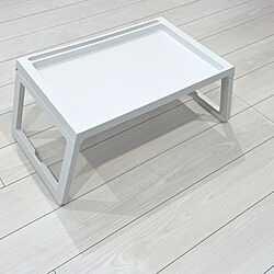 モノトーン/折り畳みテーブル/IKEA/北欧/リビングのインテリア実例 - 2021-05-22 05:11:19