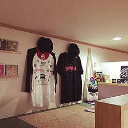 リビング/DIY/一人暮らし/CDの飾り方♪/バンドTシャツのインテリア実例 - 2017-05-18 02:06:53