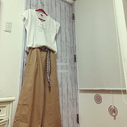 ベッド周り/Tシャツの日/日替わり投稿企画!火曜日/いいね&フォローありがとうございます☆/元気なハート♥️...などのインテリア実例 - 2017-07-18 21:17:42