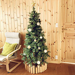 クリスマスツリー/クリスマスツリー180cm/クリスマス/北欧/スウェーデンハウスの暮らし...などのインテリア実例 - 2022-11-10 12:55:27