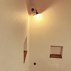 壁/天井/カフェ風ライト/階段のニッチ/階段の照明/階段...などのインテリア実例 - 2017-01-26 07:54:50