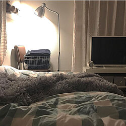 ベッド周り/ホワイトインテリア/照明/IKEA/ナチュラルのインテリア実例 - 2018-03-30 13:01:35