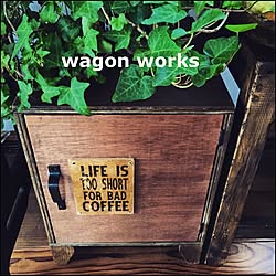 ベッド周り/wagonworks/Facebookはじめました/ブログ更新しました♡/セリア...などのインテリア実例 - 2015-07-07 18:19:47