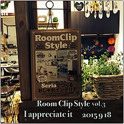 壁/天井/RoomClipStyle vol.3/DIY一杯美容室/窓枠DIY/間仕切りカウンターＤＩY...などのインテリア実例 - 2015-09-18 23:43:21