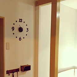 玄関/入り口/時計のインテリア実例 - 2022-03-11 13:24:05