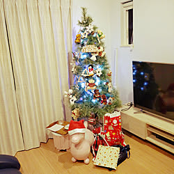 リビング/クリスマスインテリア/クリスマスツリー180cm/コストコ/ロディのインテリア実例 - 2021-12-25 17:12:44