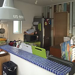 キッチン/照明/DIY/IKEAのインテリア実例 - 2015-02-11 14:48:57