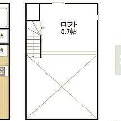 部屋全体/ロフト/ワンルーム/一人暮らし/ロフト付きワンルーム！...などのインテリア実例 - 2018-04-14 09:01:24