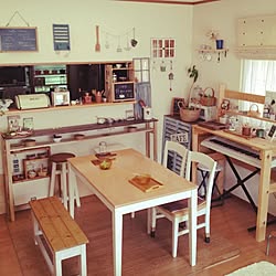 部屋全体/同じような写真ばかりで、ごめんなさい…/DIY/黒板/リメイク...などのインテリア実例 - 2015-06-24 08:25:09