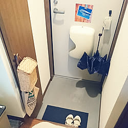 玄関/入り口/IKEA/一人暮らし/1K/Daisoのインテリア実例 - 2019-06-16 15:13:08