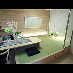 部屋全体/和室/畳/壁紙/さわやかのインテリア実例 - 2016-10-06 17:30:29