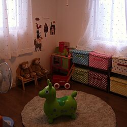 部屋全体/おもちゃ収納/子供部屋のインテリア実例 - 2012-09-05 22:14:53