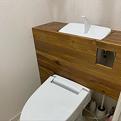 DIY/タンクレス風トイレDIY/バス/トイレのインテリア実例 - 2020-04-17 20:48:38