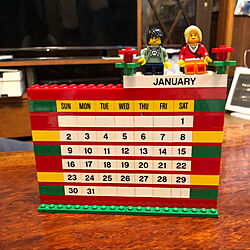カレンダー/LEGO/毎月1日行事/リビングのインテリア実例 - 2022-01-03 22:18:10