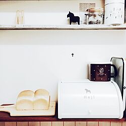 キッチン/琺瑯/ナチュラル/手作りパンのインテリア実例 - 2014-04-13 08:29:05