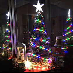 スノーマン/クリスマスツリー/キャンドル/照明/カラフル...などのインテリア実例 - 2020-11-12 23:29:22
