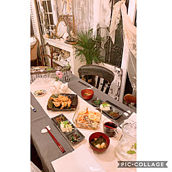 おうち居酒屋/呑み助のごはん/和洋折衷/vintage/シャビーシック...などのインテリア実例 - 2020-02-22 19:03:49