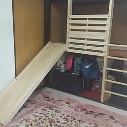 部屋全体/DIY/押入れDIY/滑り台のインテリア実例 - 2016-07-11 07:24:20