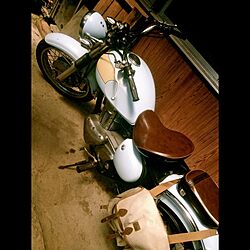 バイク/ガレージ/DIY/玄関/入り口/バイク好きのインテリア実例 - 2017-05-13 22:20:08