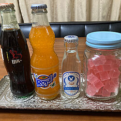 レトロ/スワンサイダー/ジュース瓶/フェリシモ/琥珀糖...などのインテリア実例 - 2022-03-15 19:57:58