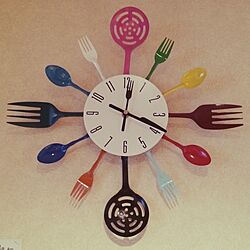 キッチン/時計のインテリア実例 - 2014-04-20 15:53:23