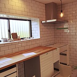 キッチン/中古住宅リノベーション中/IKEAのインテリア実例 - 2016-03-25 20:33:34