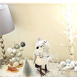 クリスマス/グレー好き♡/IKEA/ニトリ/セリア...などのインテリア実例 - 2019-11-08 13:47:10