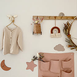 レインボー/ドライフラワーリース/olliella/H＆M HOME/SOSTRENE GRENES...などのインテリア実例 - 2020-10-01 22:26:42