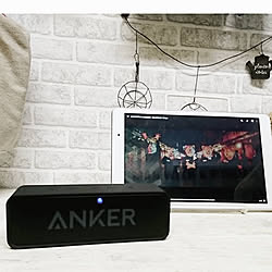 棚/ポータブルBluetoothスピーカー/ANKER/ANKERスピーカー/Anker SoundCore...などのインテリア実例 - 2018-05-26 22:26:42