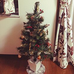 部屋全体/クリスマスツリー/Xmas/Francfrancのインテリア実例 - 2015-12-04 21:09:19