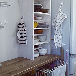 キッチン/DIY/IKEA/整理収納アドバイザー1級目指し中！/カインズホーム...などのインテリア実例 - 2017-04-16 07:34:08