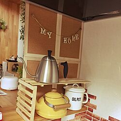 キッチン/すのこ/ダイソー/100均/DIY...などのインテリア実例 - 2017-03-26 22:34:15