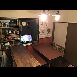 後藤照明/キッチン/DIY/観葉植物/酒棚...などのインテリア実例 - 2016-04-20 09:10:53