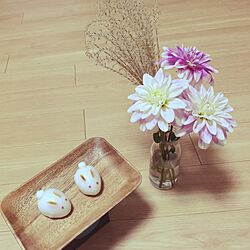 キッチン/お月見/和菓子/お花を飾ろうのインテリア実例 - 2015-09-28 18:31:36