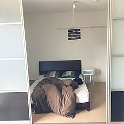 ベッド周り/引っ越し/IKEA/ニトリ/ナチュラル...などのインテリア実例 - 2017-05-15 15:51:38
